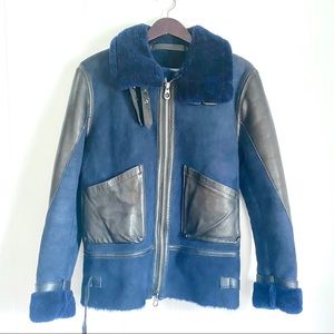 Kinfolk x Cockpit Sheepskin Bomber Jacket